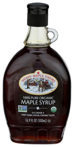 Shady Maple Farm Syrup Maple Dark Organic - 16.9 Oz (12 Units)
