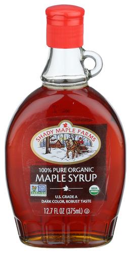 Shady Maple Farm Syrup Maple Dk Robust Organic - 12.7 Oz (12 Units)