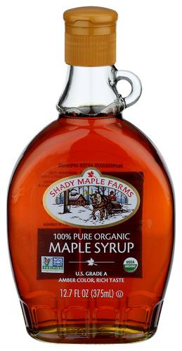 Shady Maple Farm Syrup Ambr Rich Taste Organic - 12.7 Oz (12 Units)