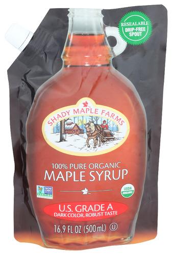 Shady Maple Farm Syrup Maple Dk Robust Organic - 16.9 Oz (6 Units)