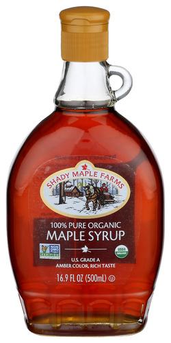 Shady Maple Farm Syrup Ambr Rich Taste Organic - 16 Oz (12 Units)