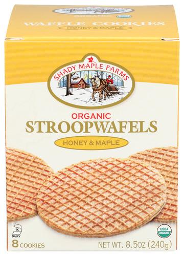 Shady Maple Farm Cookie Waffle Honey Organic - 8.5 Oz (8 Units)