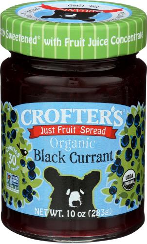 Crofters Fruit Sprd Blkcrnt Nsga Organic - 10 Oz (6 Units)