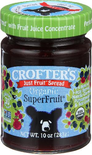 Crofters Fruit Sprd Superfrt Organic - 10 Oz (6 Units)