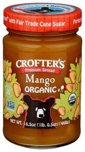Crofters Fruit Spread Mango Premiu - 16.5 Oz (6 Units)