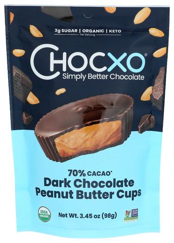 Chocxo Cup Chocolate Peanut Butter - 3.45 Oz (6 Units)