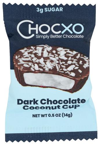Chocxo Cup Chocolate Coconut - 1 Pk (1 Units)