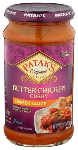Pataks Sauce Butter Chckn Mild - 15 Oz (6 Units)