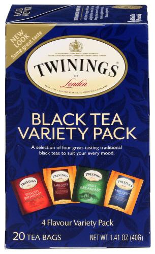 Twining Tea Tea Variety Pack - 20 Bg (6 Units)
