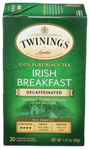 Twining Tea Tea Dcf Irsh Brkfst - 20 Bg (6 Units)