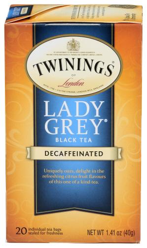 Twining Tea Tea Dcf Lady Grey - 20 Bg (6 Units)