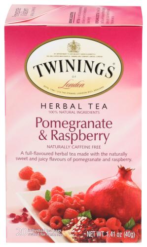 Twining Tea Tea Herbal Pmgrnt & Raspberry - 20 Bg (6 Units)