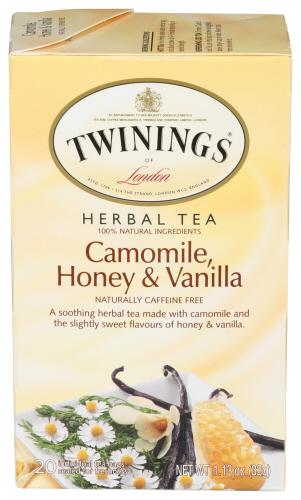 Twining Tea Tea Herbal Cammle Honey Vanilla - 20 Bg (6 Units)