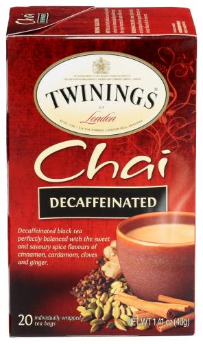 Twining Tea Tea Dcf Chai - 20 Bg (6 Units)