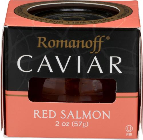 Romanoff Caviar Red Salmon Select - 2 Oz (6 Units)