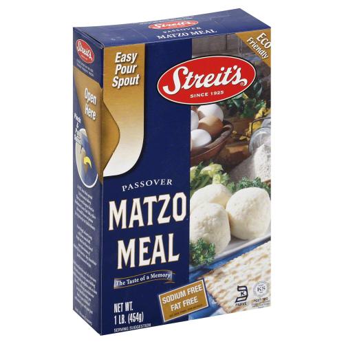 Streits Matzo Meal - 16 Oz (12 Units)
