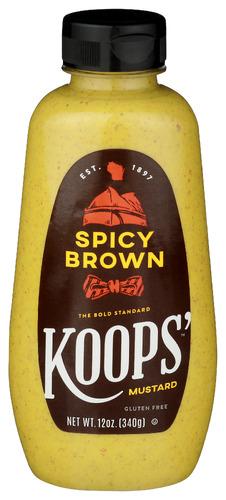 Koops Mustard Sqz Spicy - 12 Oz (12 Units)