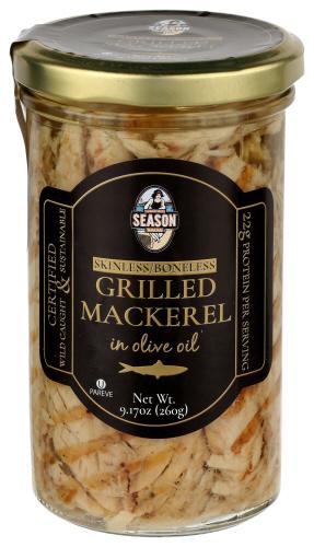 Seasons Mackerel Grlld Olv Oil - 9.17 Oz (12 Units)