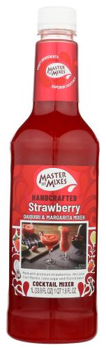 Master Of Mixes Mix Daiquiri Strawberry - 33.8 Oz (12 Units)