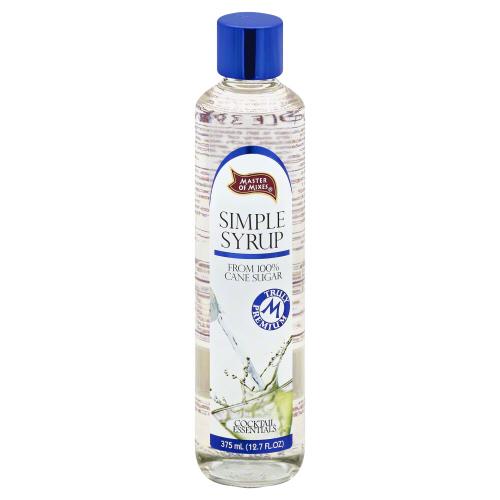Master Of Mixes Syrup Ccktl Essntl Smpl - 375 Ml (12 Units)