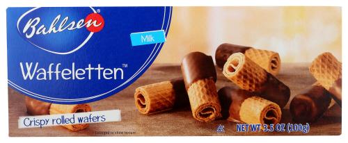 Bahlsen Wafer Roll Milk Chocolate - 3.5 Oz (12 Units)