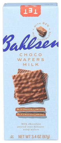 Bahlsen Wafer Chocolate Milk - 3.4 Oz (12 Units)