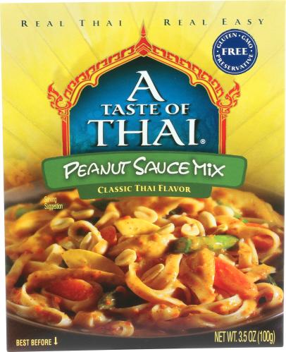 Taste Of Thai Mix Sauce Peanut - 3.5 Oz (6 Units)