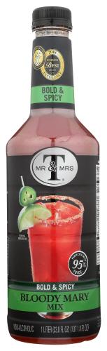 Mr & Mrs T Mixer Bldy Mary Bold Spicy - 33.8 Fo (6 Units)