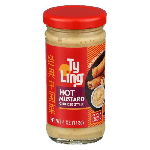 Ty Ling Mustard Chinese Hot - 4 Oz (12 Units)