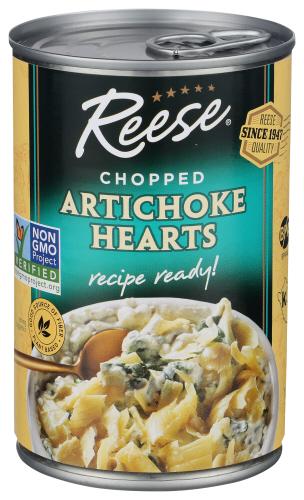 Reese Artichoke Hearts Chopped - 14 Oz (12 Units)