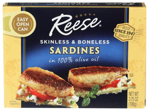 Reese Sardine Sknls Bnls Oovo - 3.75 Oz (10 Units)