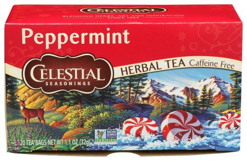 Celestial Seasonings Tea Herb Peppermint - 20 Bg (6 Units)