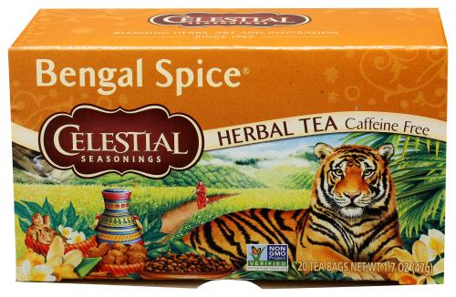 Celestial Seasonings Tea Herb Bengal Spice - 20 Bg (6 Units)