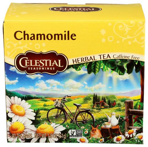 Celestial Seasonings Tea Herb Chamomile - 40 Bg (6 Units)