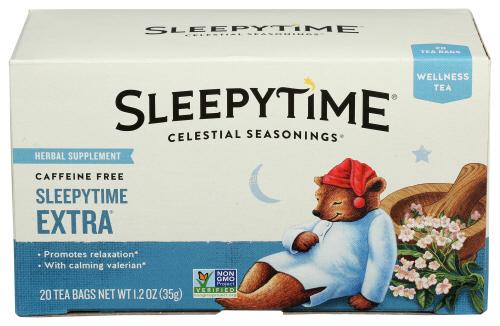 Celestial Seasonings Tea Herb Slpytime Xtra - 20 Bg (6 Units)
