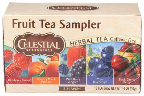 Celestial Seasonings Tea Herb Fruit Sampler - 18 Bg (6 Units)