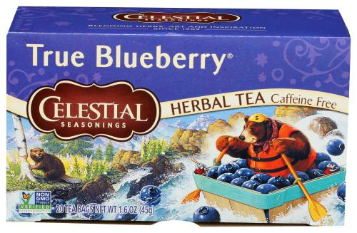 Celestial Seasonings Tea Grn Zingr True Blubry - 20 Bg (6 Units)