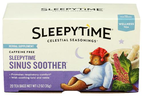 Celestial Seasonings Tea Slpytime Sinus Sthr - 20 Bg (6 Units)