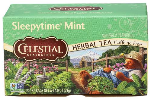 Celestial Seasonings Tea Herb Sleepytime Mint - 20 Bg (6 Units)