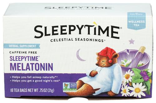 Celestial Seasonings Tea Melatonin Slpytme - 18 Bg (6 Units)