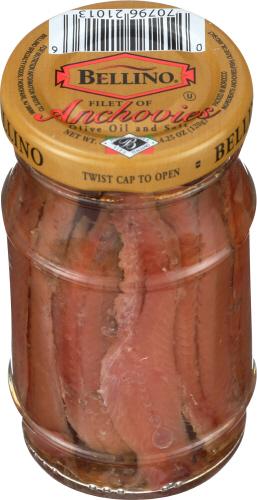 Bellino Anchovy Fillet - 4.25 Oz (12 Units)