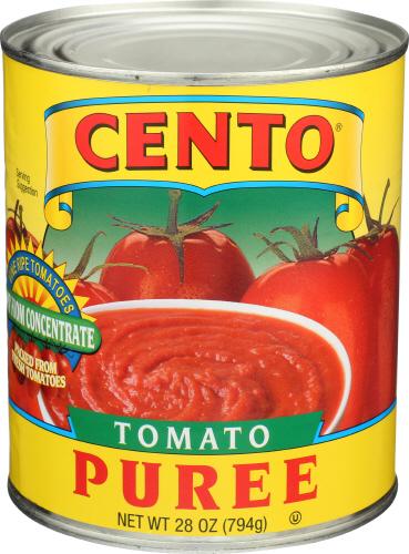 Cento Tomato Puree - 28 Oz (12 Units)