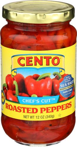 Cento Pepper Roasted Chefs Cut - 12 Oz (12 Units)