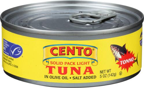 Cento Tuna Tonno Ooil - 5 Oz (24 Units)