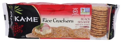 Ka Me Rice Crkr Blck Ssm&Sce Gf - 3.5 Oz (12 Units)