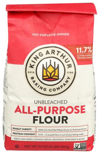 King Arthur Flour Unblchd All Purpose - 32 Oz (12 Units)