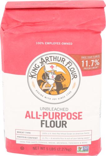 King Arthur Flour Unblchd All Purpose - 5 Lb (8 Units)