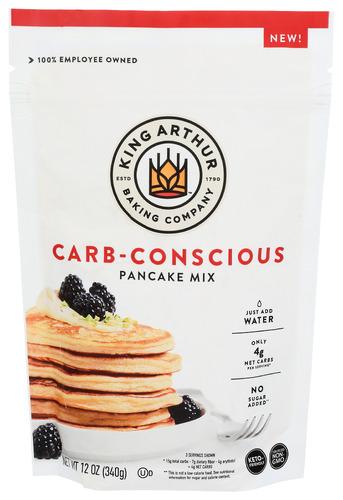 King Arthur Pancake Mix Keto Wheat - 12 Oz (6 Units)