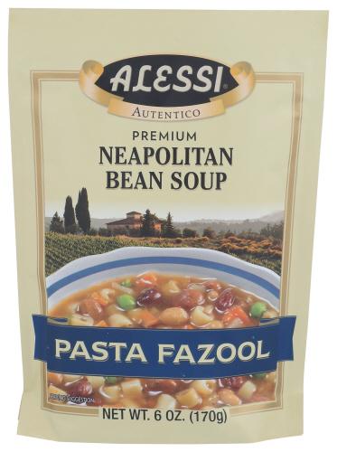 Alessi Mix Soup Pasta Fazool - 6 Oz (6 Units)