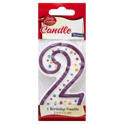 Betty Crocker Candle Numeral #2 - 1 Ea (6 Units)
